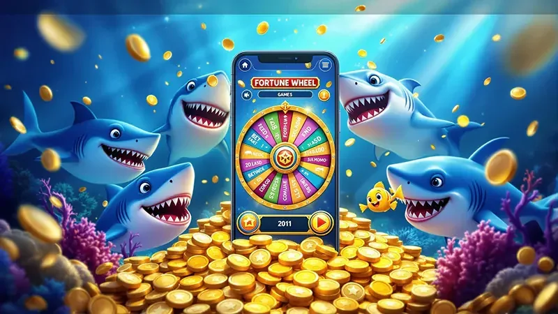 Tampilan permainan tembak ikan bertema bawah laut di LIGA788